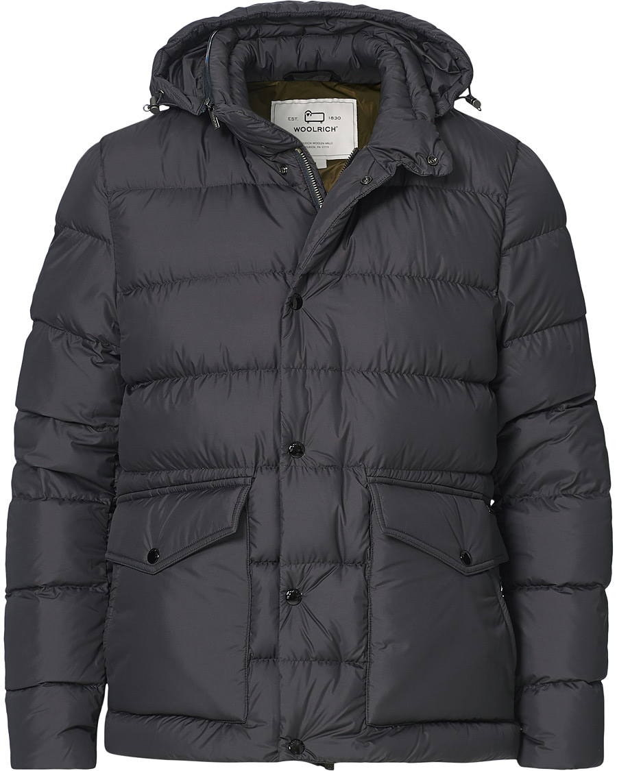 Homme | Manteaux Et Vestes | Woolrich | Sierra Hooded Puffer Jacket Phantom