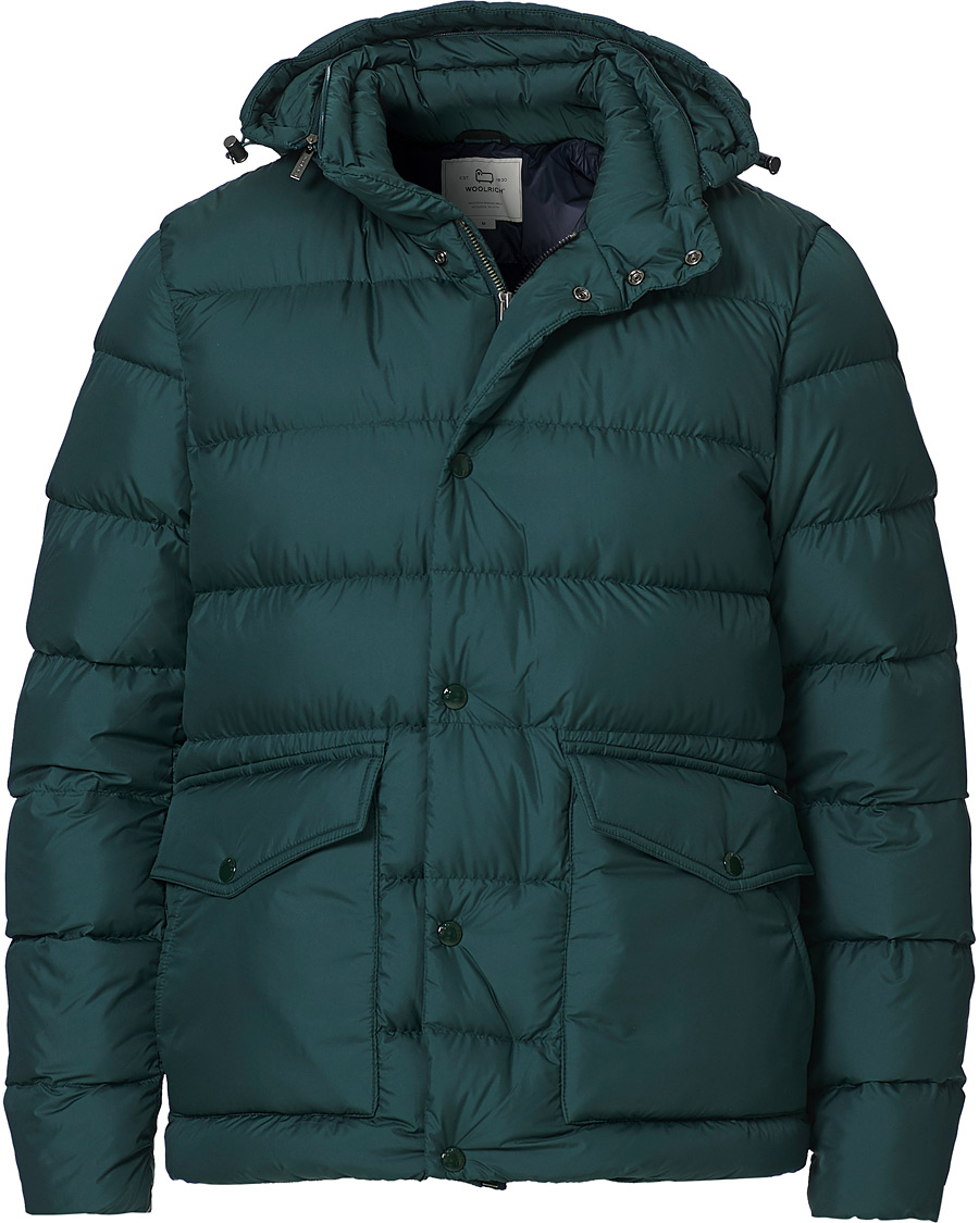 Heren | Jassen | Woolrich | Sierra Hooded Puffer Jacket Stand