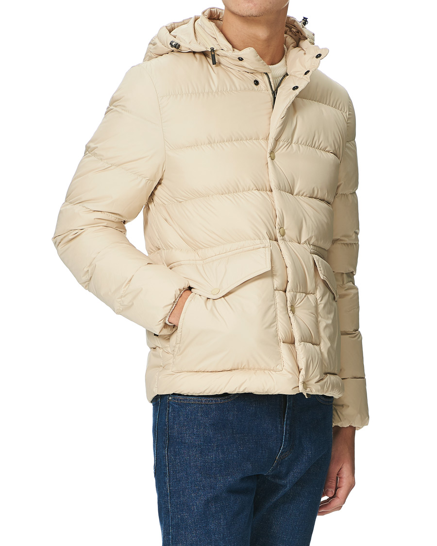 Homme | Manteaux Et Vestes | Woolrich | Sierra Hooded Puffer Jacket Oat
