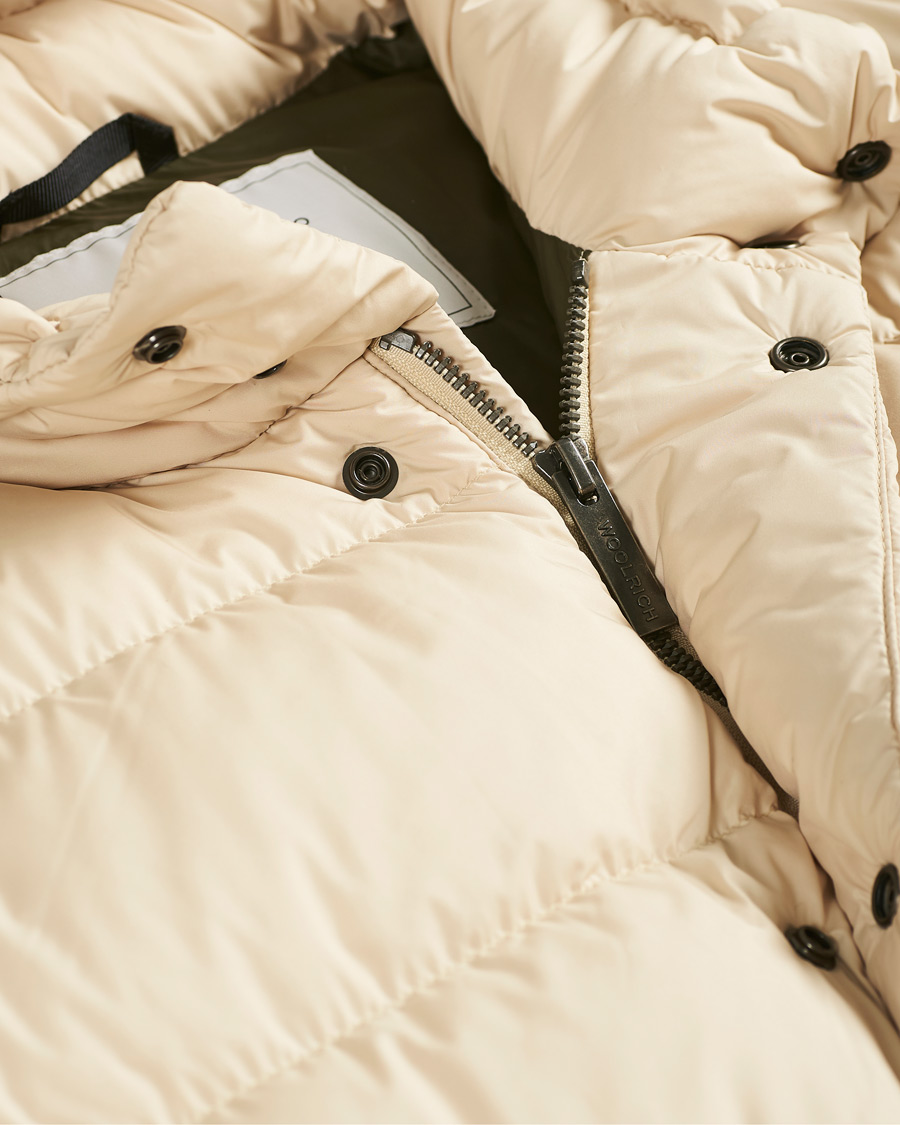 Homme | Manteaux Et Vestes | Woolrich | Sierra Hooded Puffer Jacket Oat