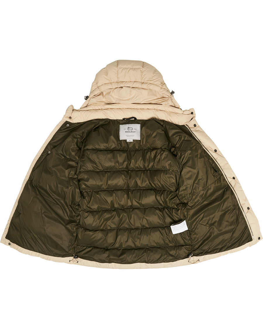 Homme | Manteaux Et Vestes | Woolrich | Sierra Hooded Puffer Jacket Oat