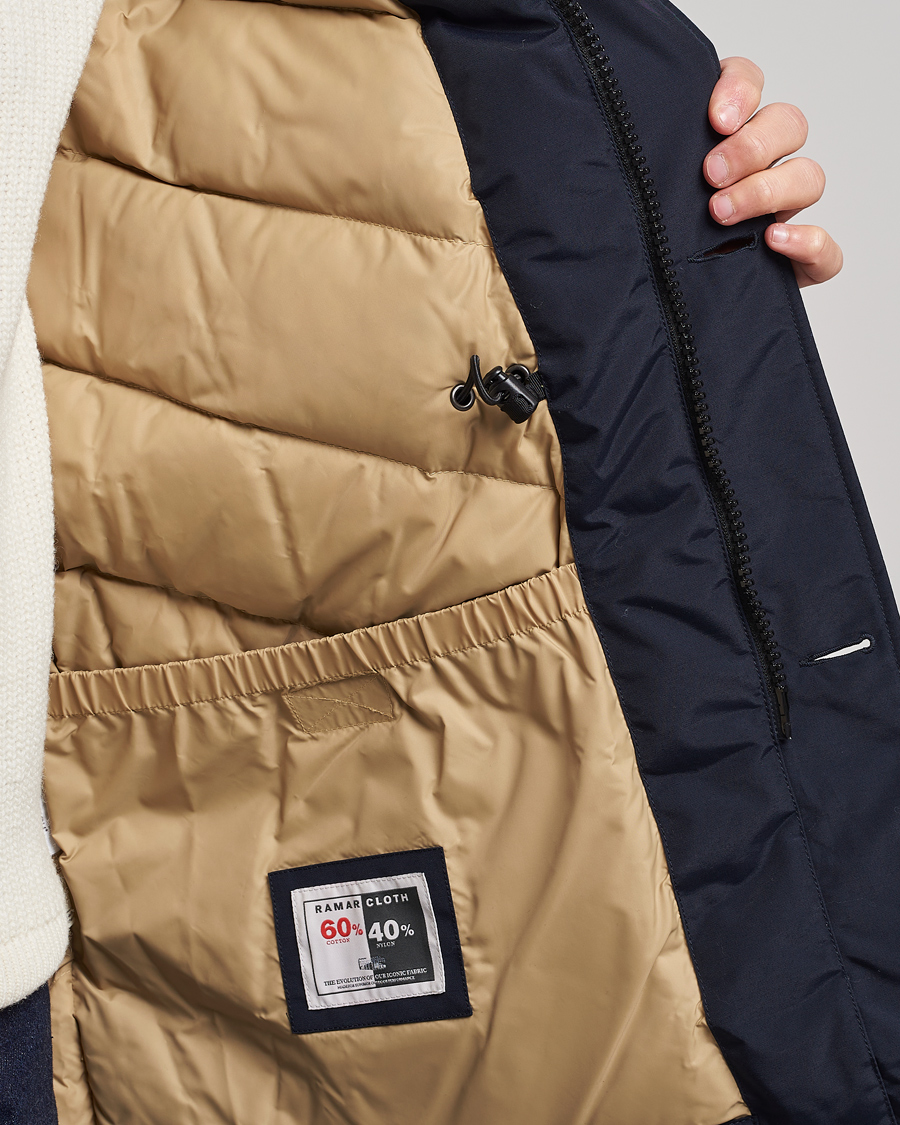 Homme | Manteaux Et Vestes | Woolrich | Arctic Parka DF Melton Blue