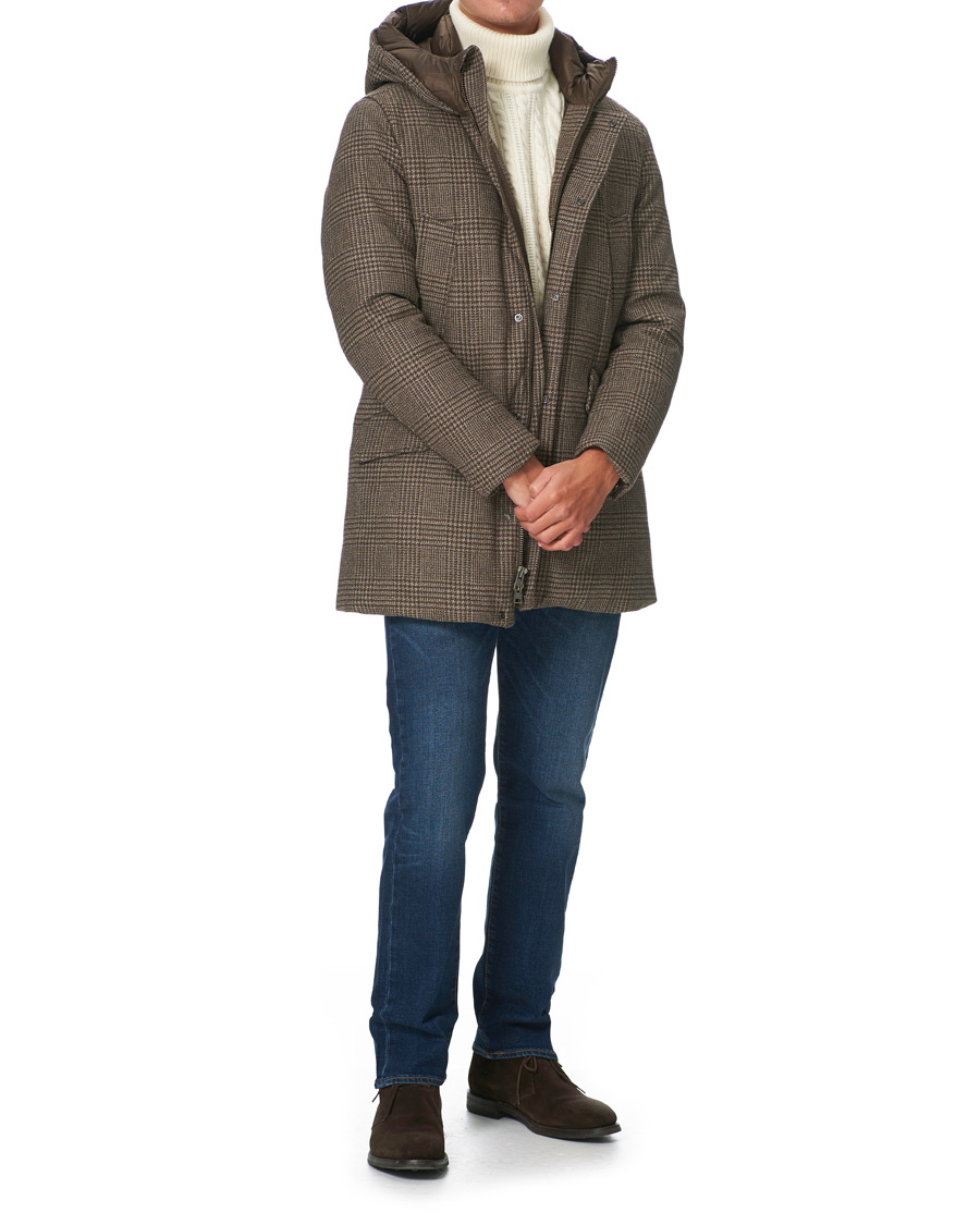 Homme | Manteaux Et Vestes | Woolrich | Polar Luxury Eco Wool Parka Prince of Wales