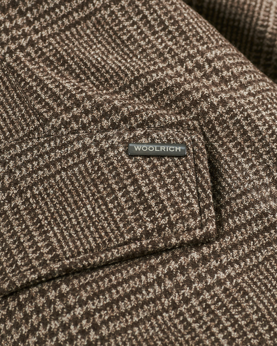 Homme | Manteaux Et Vestes | Woolrich | Polar Luxury Eco Wool Parka Prince of Wales