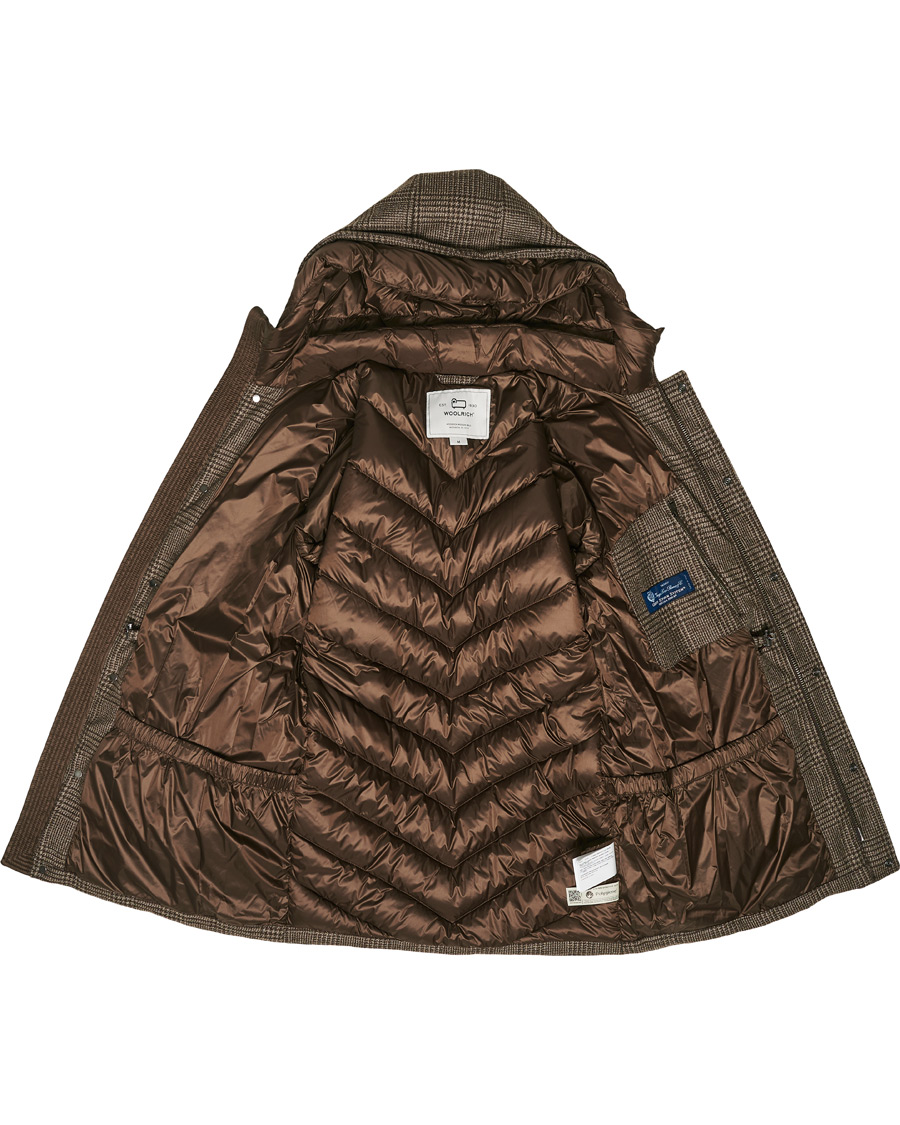 Homme | Manteaux Et Vestes | Woolrich | Polar Luxury Eco Wool Parka Prince of Wales