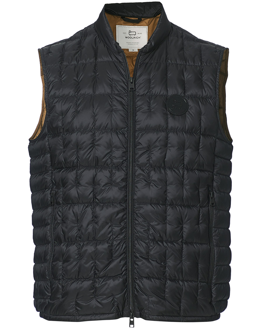 Homme | Manteaux Et Vestes | Woolrich | Deepsix Lightweight Down Vest Black