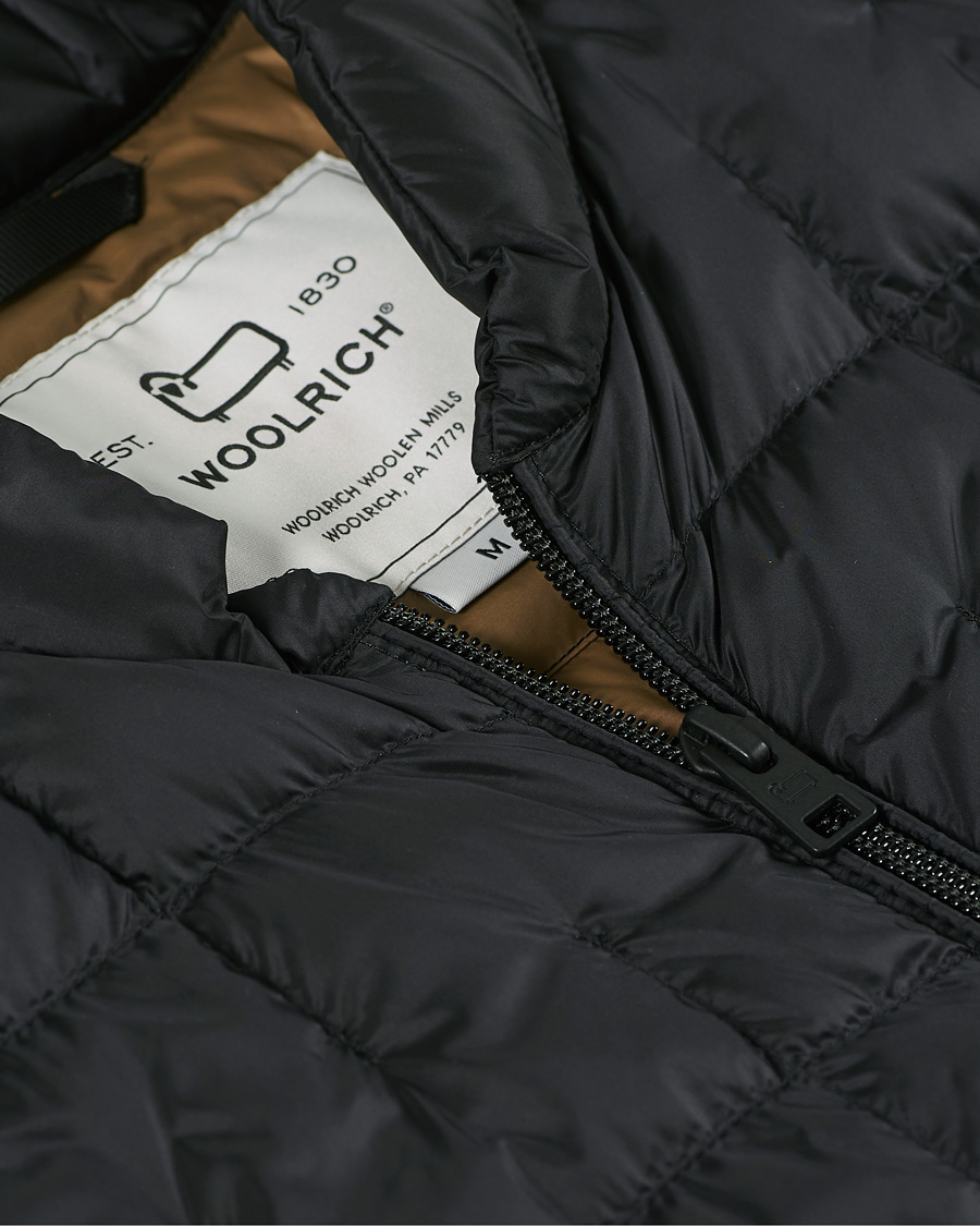 Homme | Manteaux Et Vestes | Woolrich | Deepsix Lightweight Down Vest Black