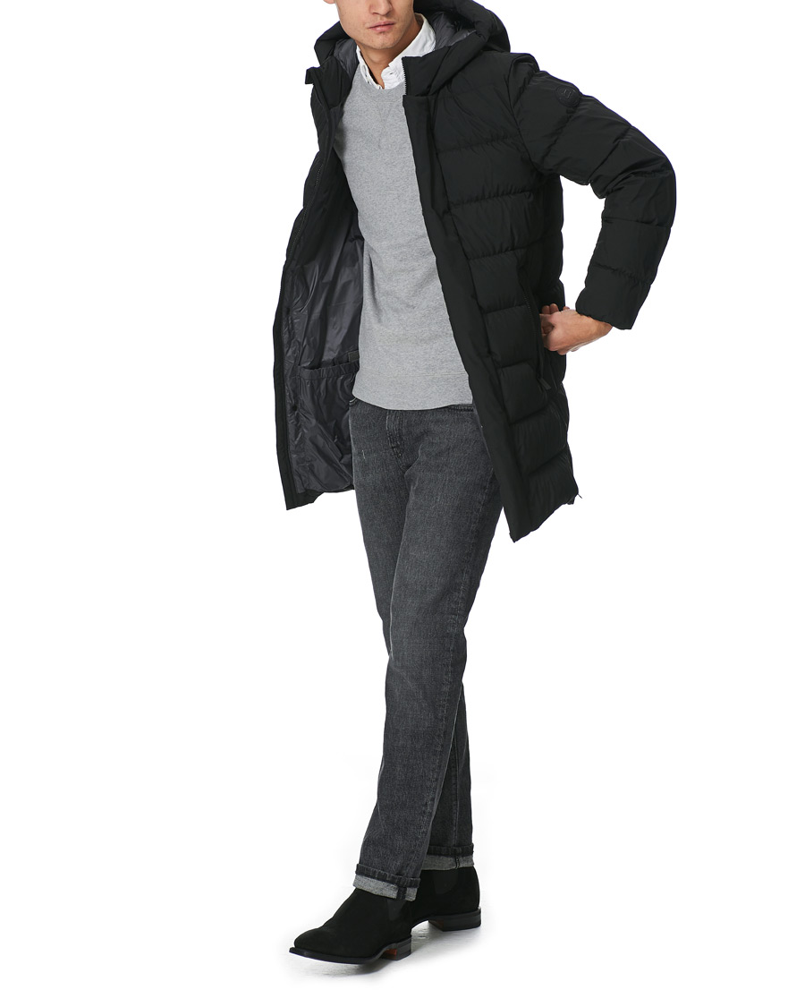 Homme | Manteaux Et Vestes | Woolrich | High Tech Quilted Long Jacket Black