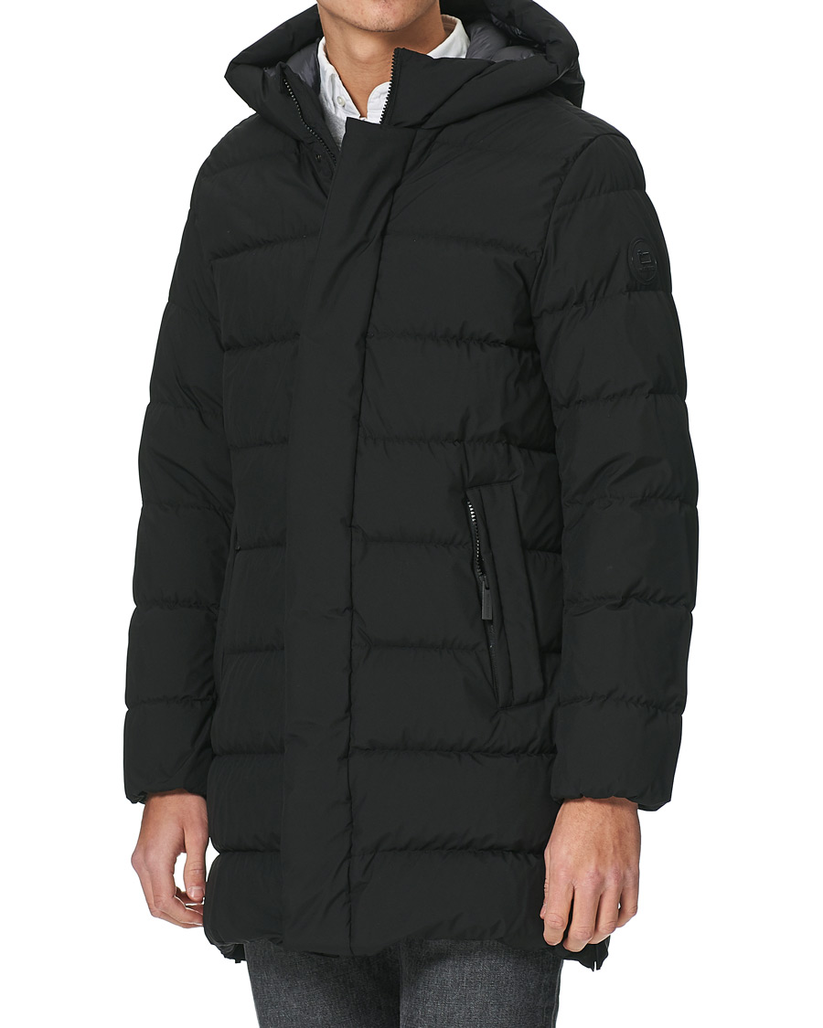Homme | Manteaux Et Vestes | Woolrich | High Tech Quilted Long Jacket Black