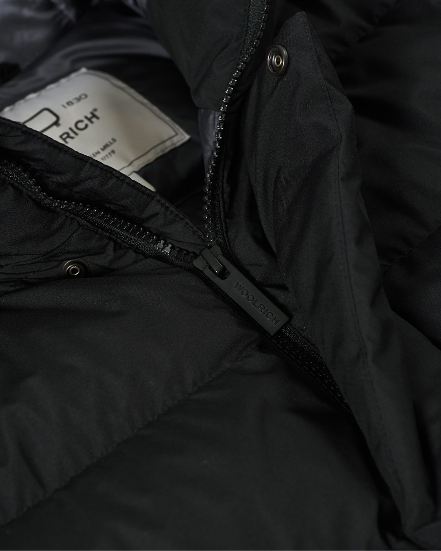 Homme | Manteaux Et Vestes | Woolrich | High Tech Quilted Long Jacket Black