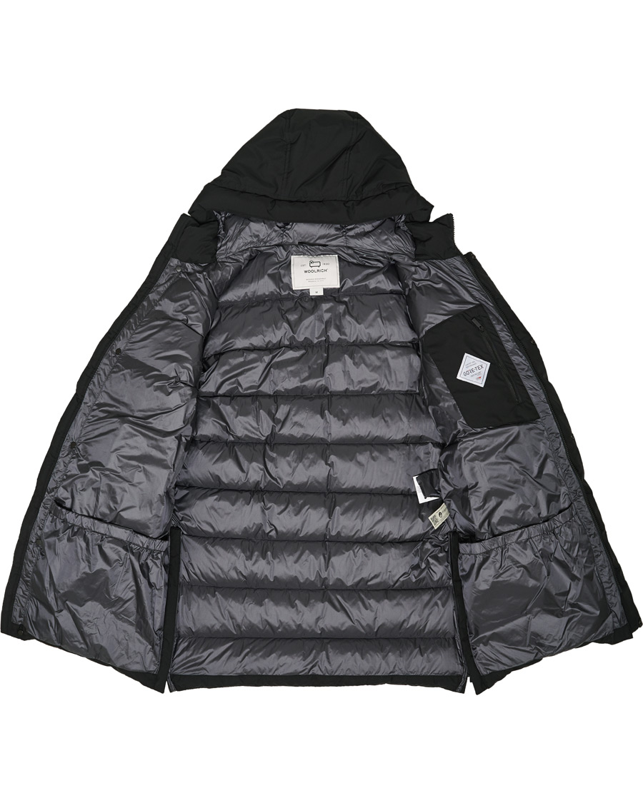 Homme | Manteaux Et Vestes | Woolrich | High Tech Quilted Long Jacket Black