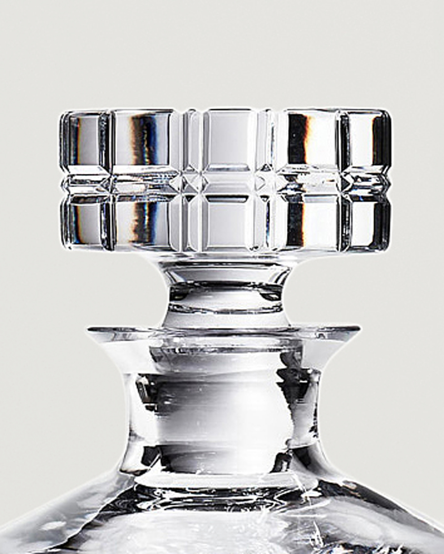 Homme | Pour La Maison | Ralph Lauren Home | Hudson Plaid Crystal Decanter Clear