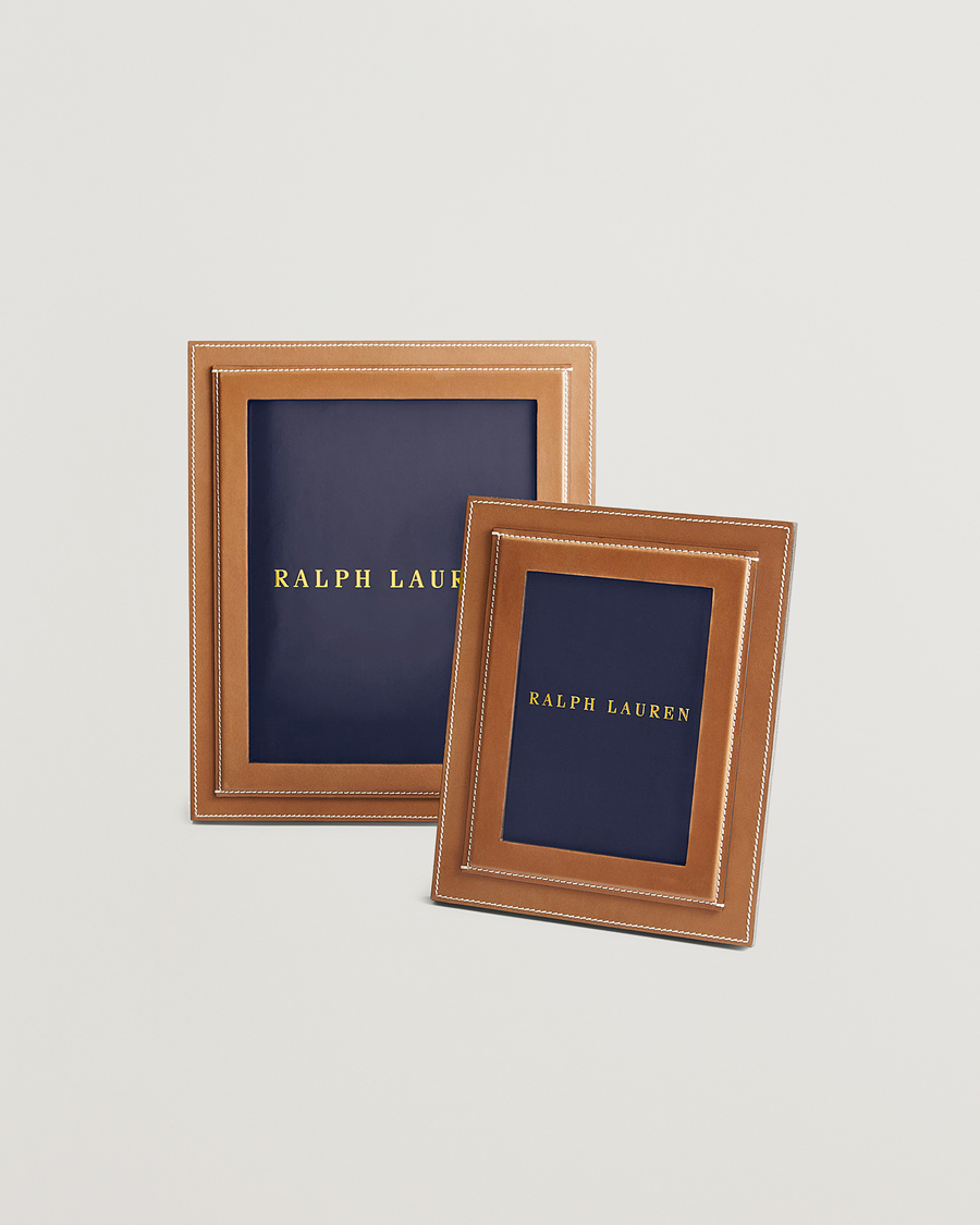 Homme | | Ralph Lauren Home | Brennan 8x10 Photo Frame Saddle