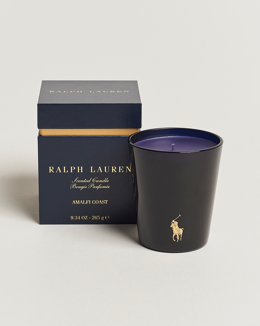 Homme | Ralph Lauren Home Amalfi Coast Single Wick Candle Navy/Gold | Ralph Lauren Home | Amalfi Coast Single Wick Candle Navy/Gold