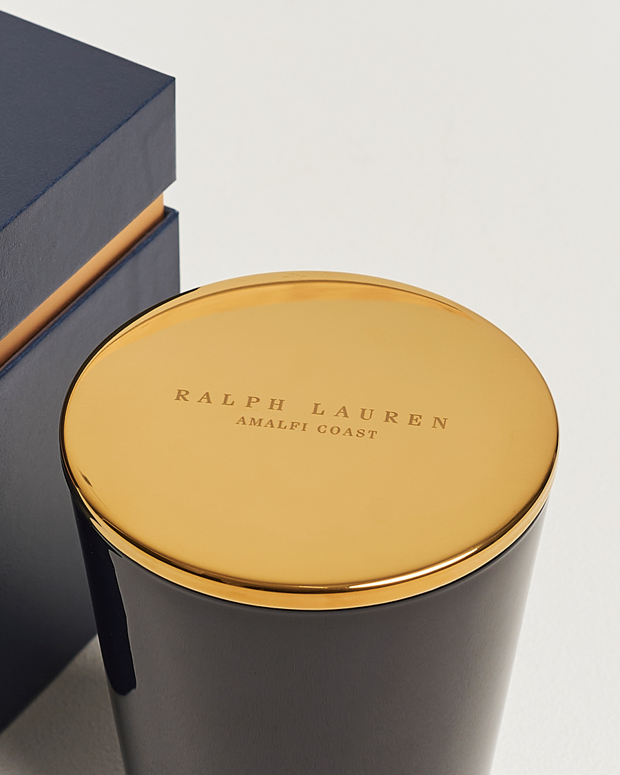 Homme | Ralph Lauren Home Amalfi Coast Single Wick Candle Navy/Gold | Ralph Lauren Home | Amalfi Coast Single Wick Candle Navy/Gold