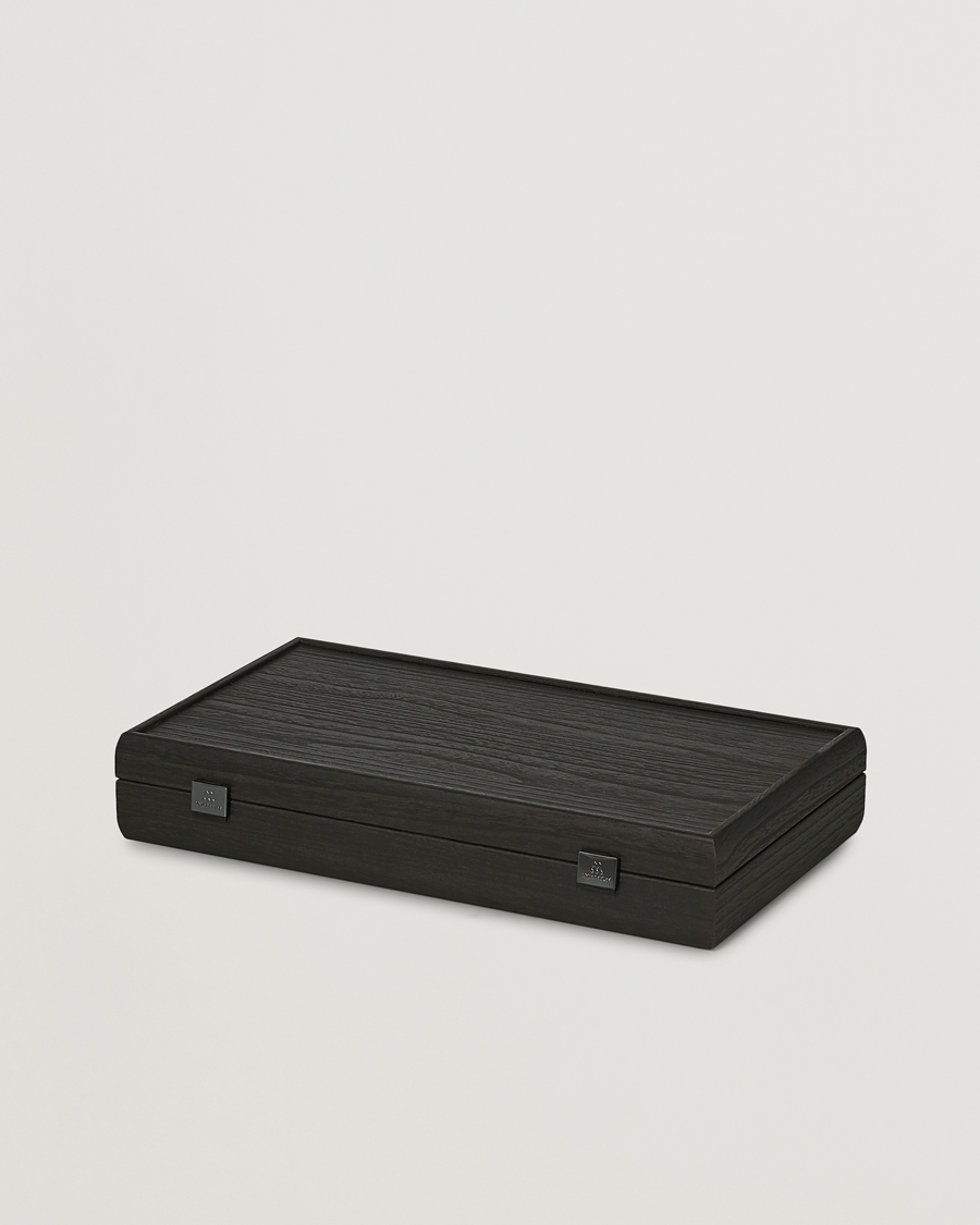 Homme | Manopoulos Wooden Poker Case Black | Manopoulos | Wooden Poker Case Black