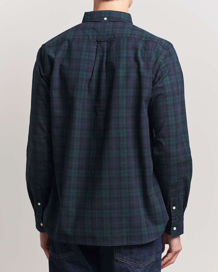 Heren | Overhemden | BEAMS PLUS | Button Down Shirt Black Watch Check