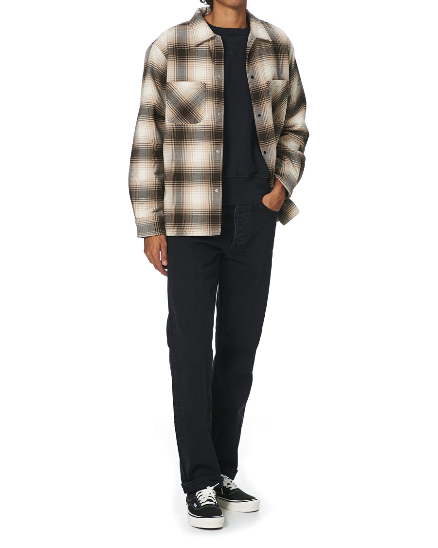 Homme | Manteaux Et Vestes | BEAMS PLUS | Quilted Open Collar Jacket Brown Check