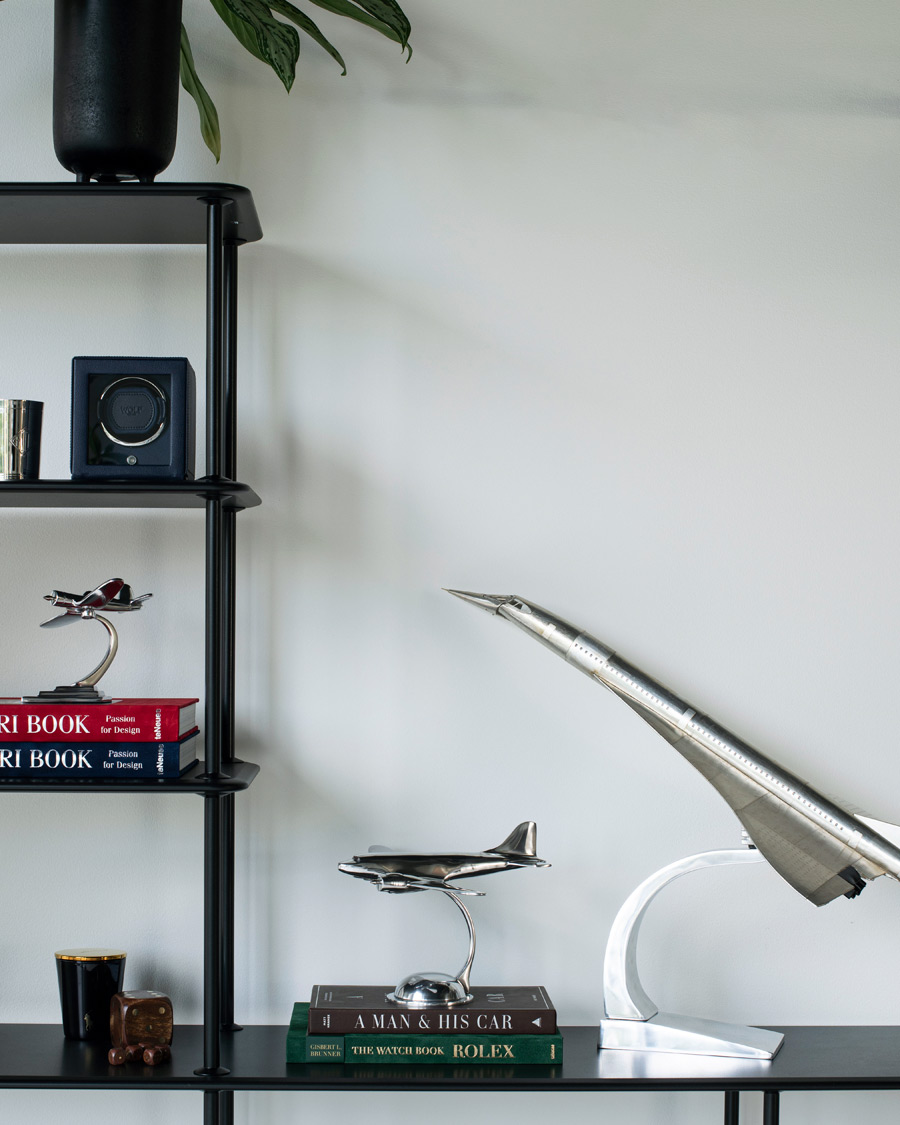 Homme | | Authentic Models | Desktop DC-3 Airplane Silver