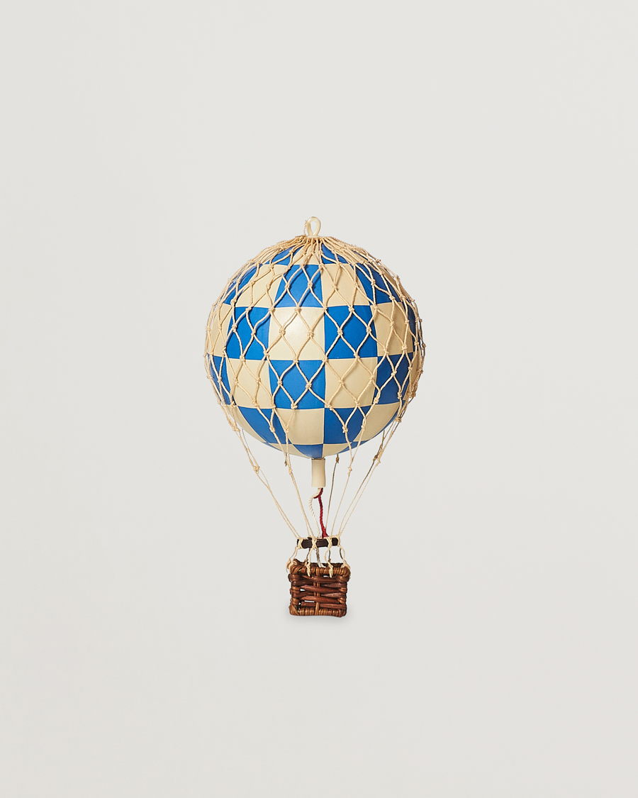 Heren | Decoratie | Authentic Models | Floating The Skies Balloon Check Blue