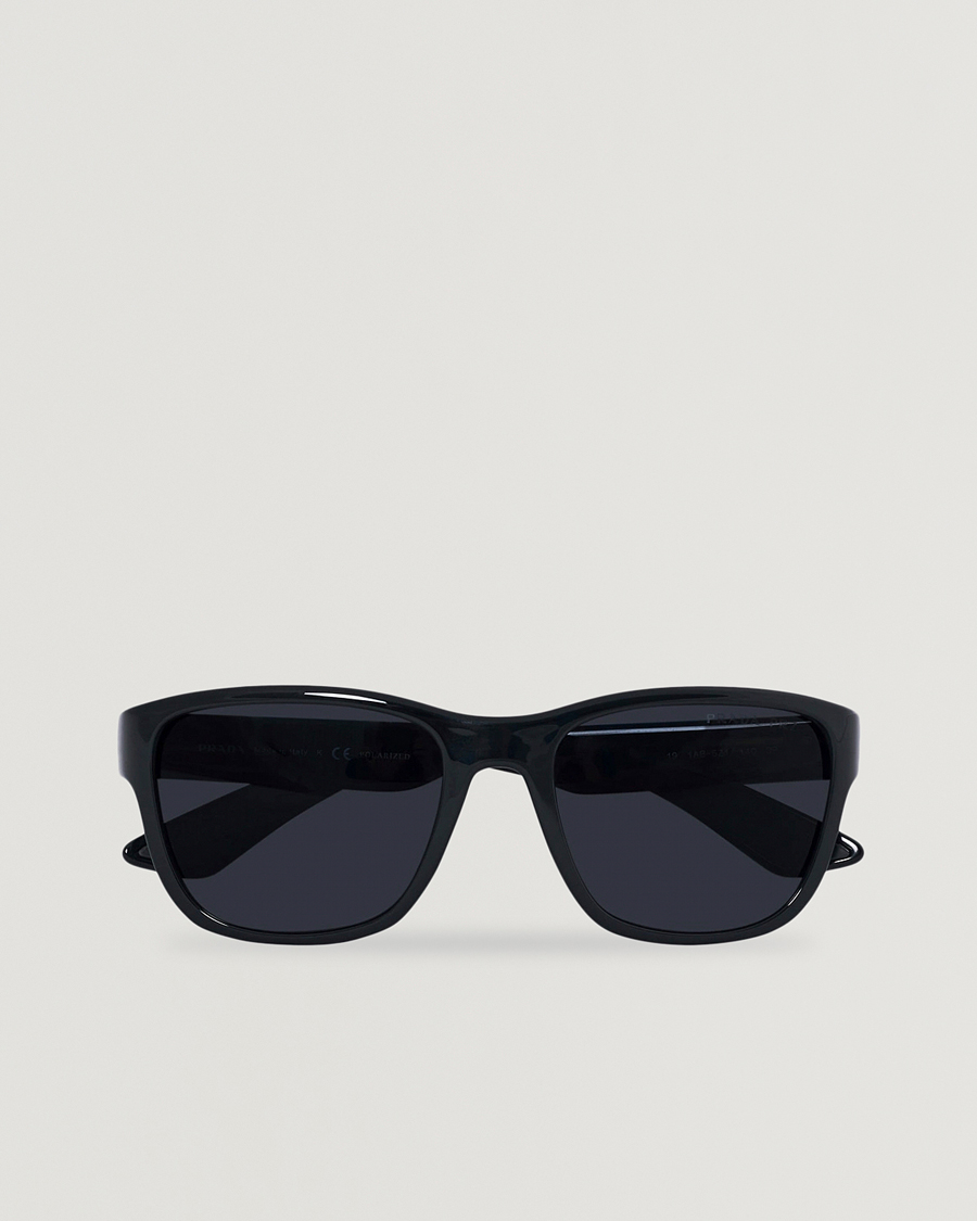 Homme | Prada Linea Rossa 0PS 01US Polarized Sunglasses Black | Prada Linea Rossa | 0PS 01US Polarized Sunglasses Black