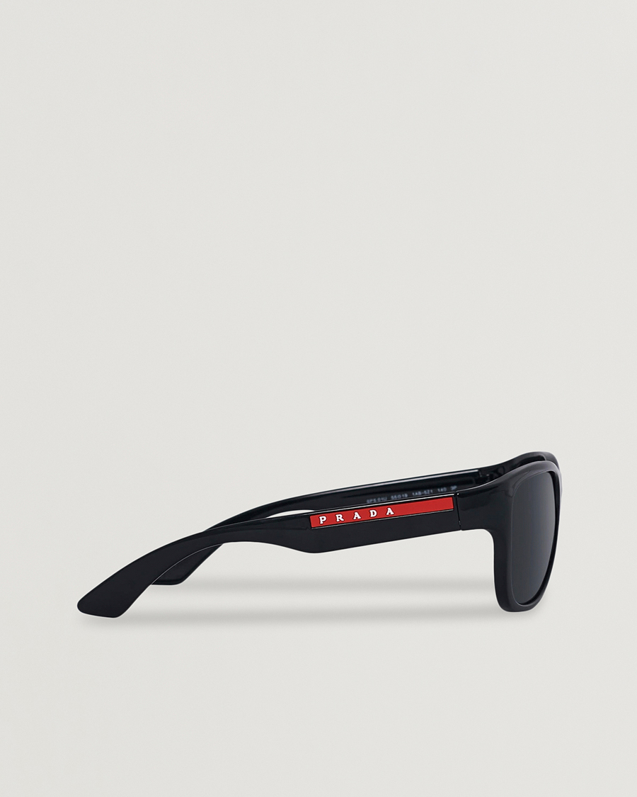 Homme | Prada Linea Rossa 0PS 01US Polarized Sunglasses Black | Prada Linea Rossa | 0PS 01US Polarized Sunglasses Black