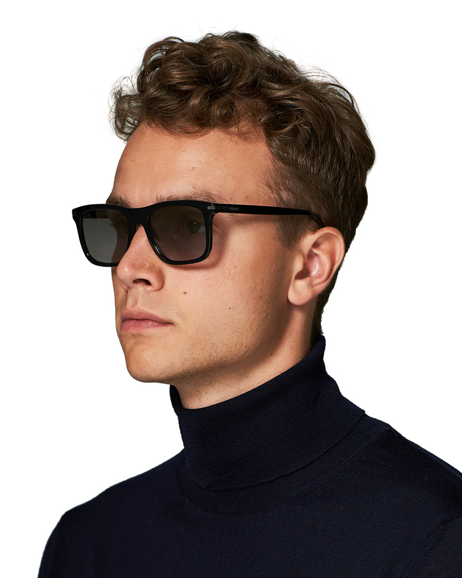 Heren | Prada Eyewear 0PR 18WS Sunglasses Black | Prada Eyewear | 0PR 18WS Sunglasses Black