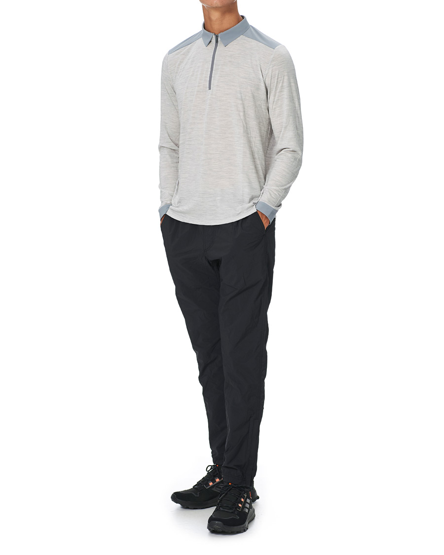 Homme | Pulls Et Tricots | Arc'teryx Veilance | Frame Long Sleeve Polo Light Grey Heather
