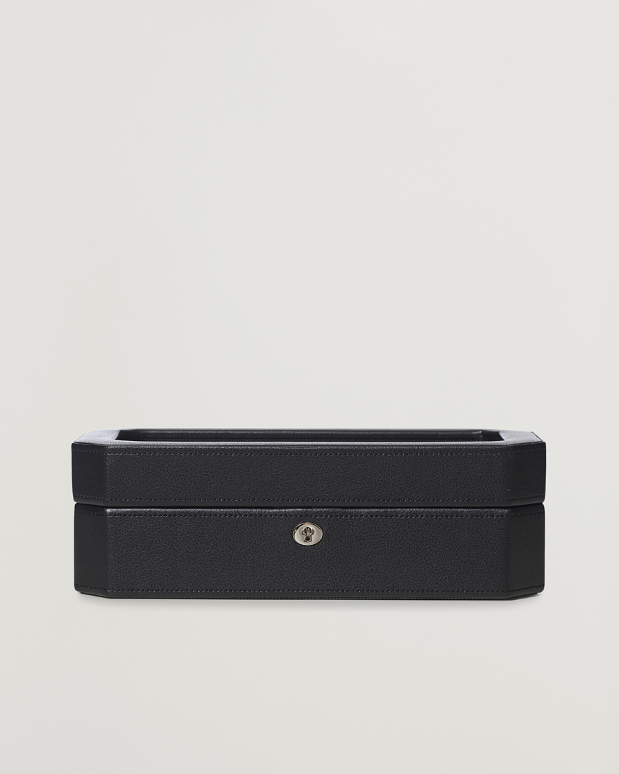 Homme | Boîtes montres et bijoux | WOLF | Windsor 5 Piece Watch Box Black/Grey