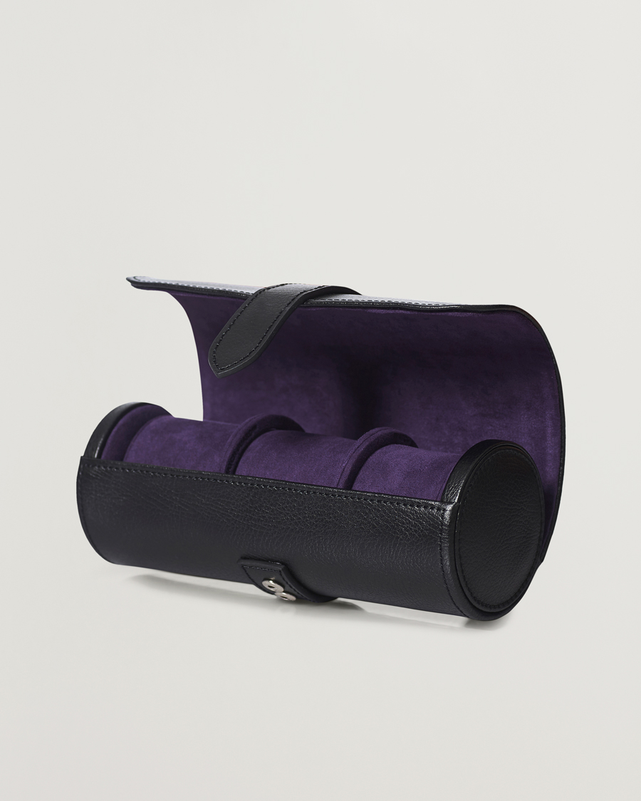 Homme | Boîtes montres et bijoux | WOLF | Blake Triple Watch Roll Black/Purple
