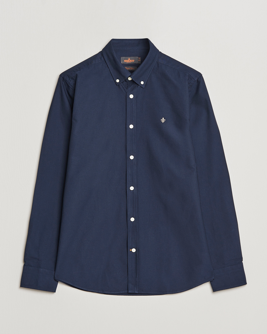 Heren | Overhemden | Morris | Douglas Oxford Shirt Navy