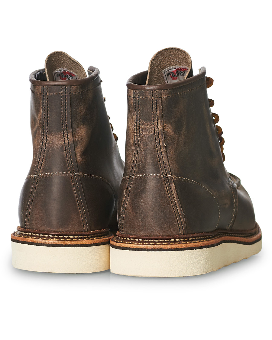 Homme | Red Wing Shoes Moc Toe Boot Concrete Rough & Tough Leather | Red Wing Shoes | Moc Toe Boot Concrete Rough & Tough Leather