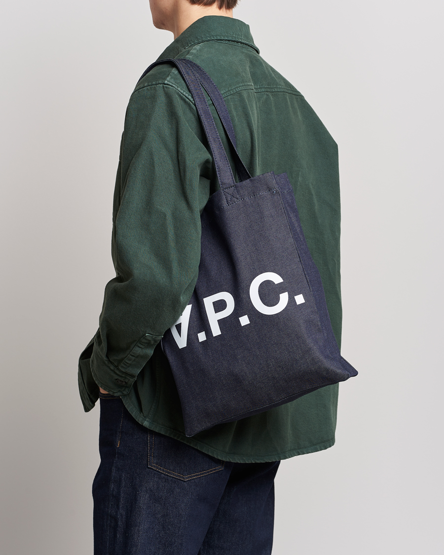 Homme | A.P.C. Laure Tote Bag Indigo | A.P.C. | Laure Tote Bag Indigo