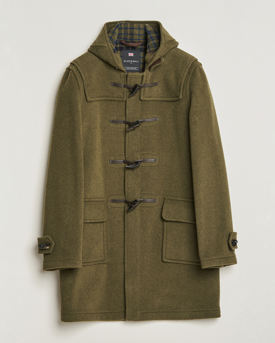 Homme | Manteaux Et Vestes | Gloverall | Morris Duffle Coat Loden Green/Check