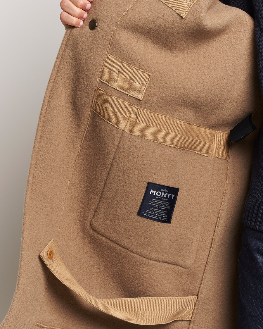 Heren | Jassen | Gloverall | 575 Monty Original Duffle Coat Camel