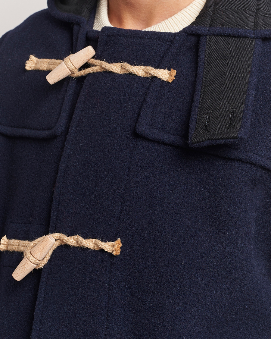 Heren | Jassen | Gloverall | 575 Monty Original Duffle Coat Navy