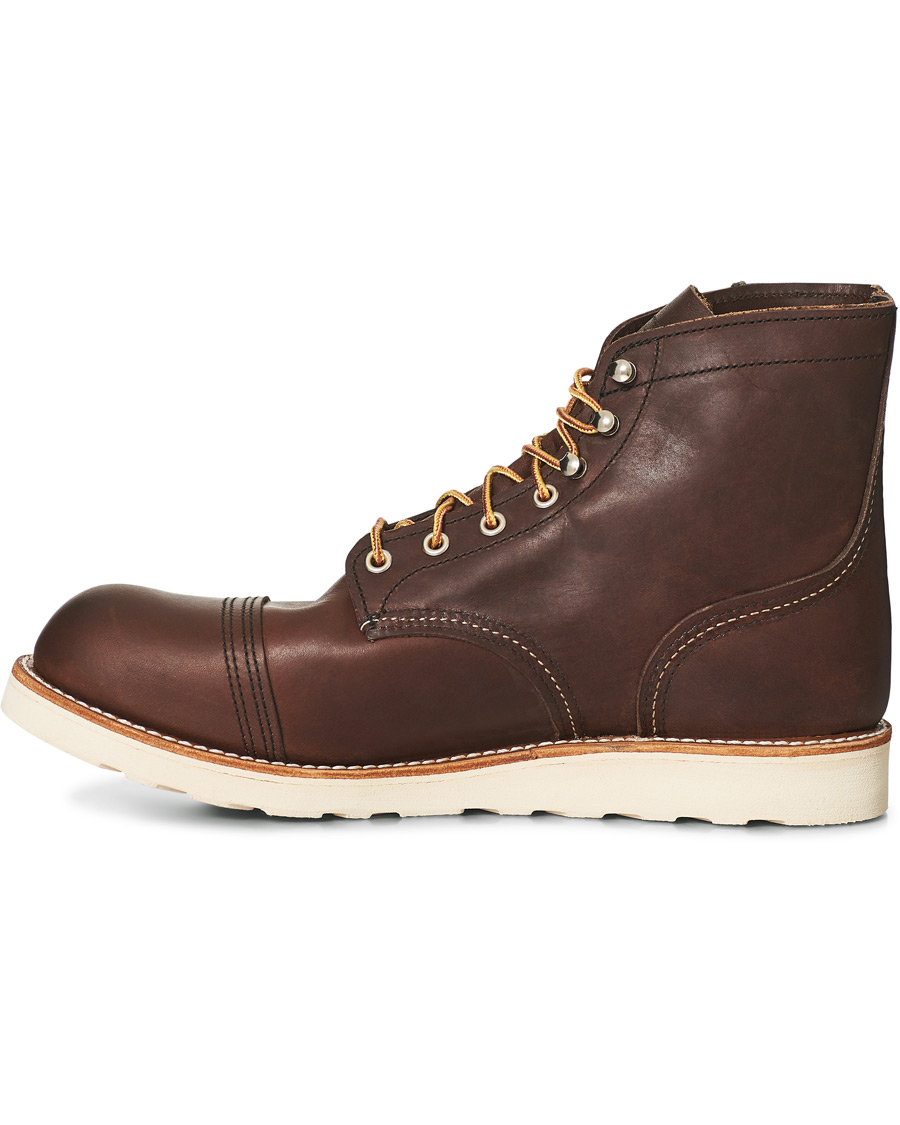 Homme | Red Wing Shoes Iron Ranger Traction Tred Sole Amber Harness Leather | Red Wing Shoes | Iron Ranger Traction Tred Sole Amber Harness Leather