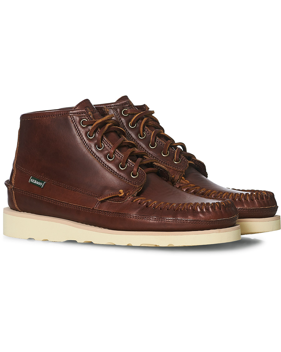 Heren | Sebago Campsides Seneca Mid Leather Boot Brown | Sebago | Campsides Seneca Mid Leather Boot Brown