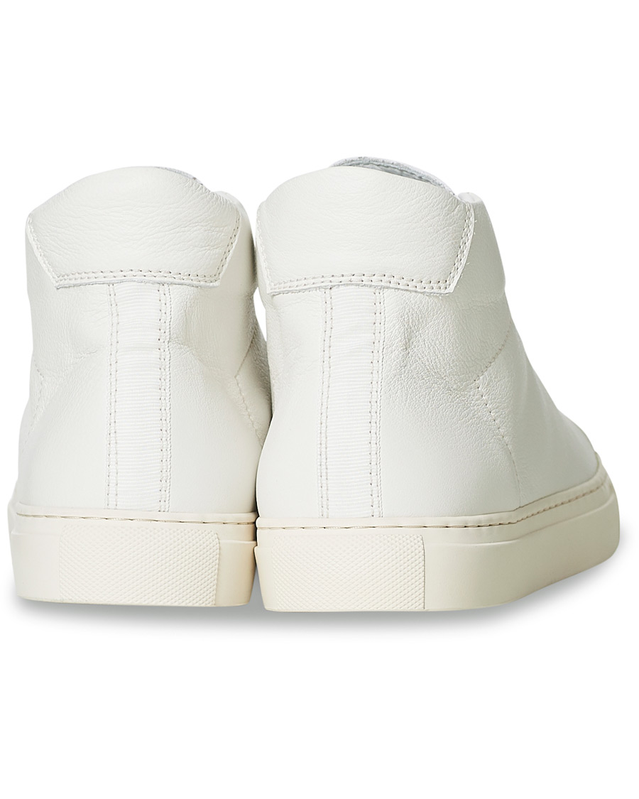 Homme | C.QP Flyback High Top Leather Sneaker Vintage White | CQP | C.QP Flyback High Top Leather Sneaker Vintage White