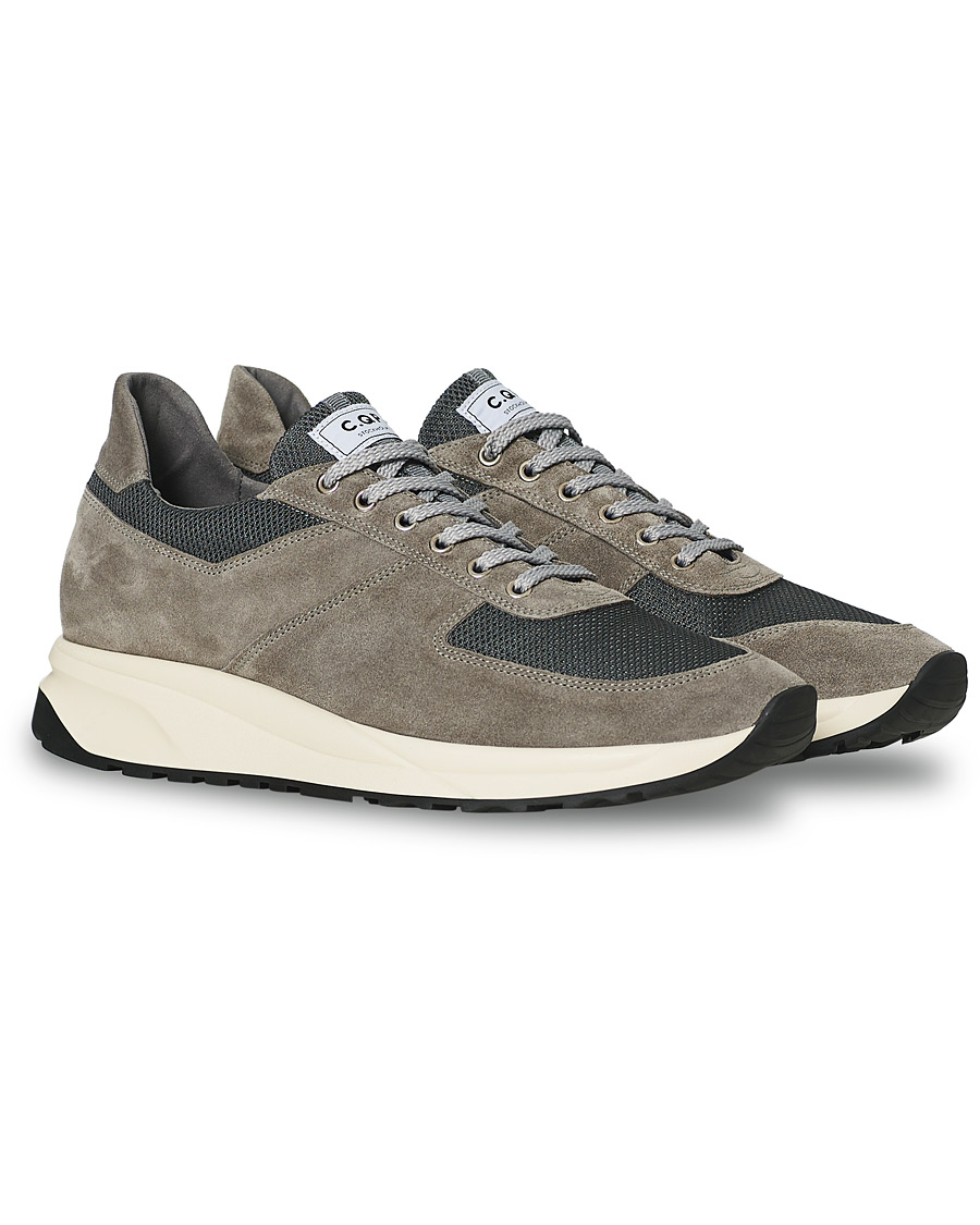 Homme | C.QP Stride Suede/Nylon Runner Granit | CQP | C.QP Stride Suede/Nylon Runner Granit