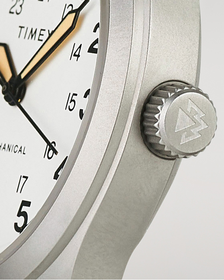 Heren | Timex Field Post Mechanical Watch 38mm White Dial | Timex | Field Post Mechanical Watch 38mm White Dial