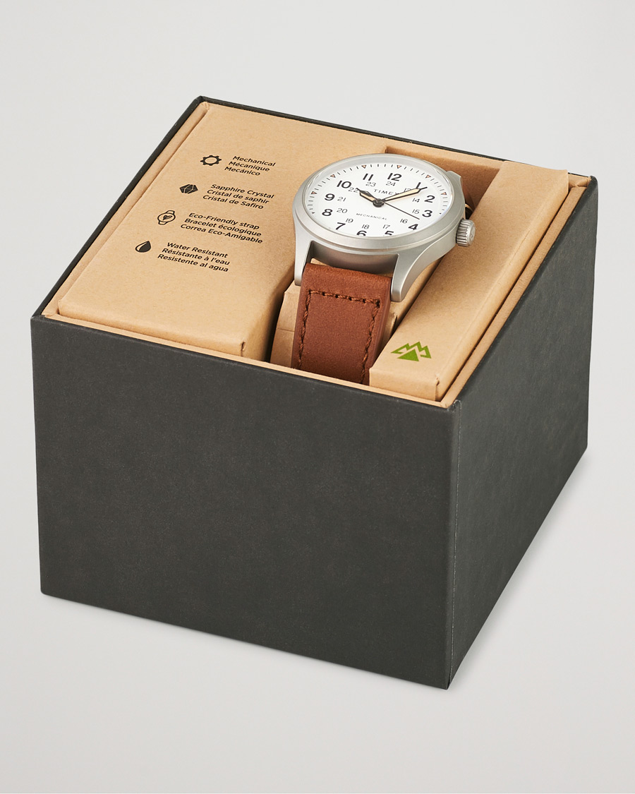 Heren | Timex Field Post Mechanical Watch 38mm White Dial | Timex | Field Post Mechanical Watch 38mm White Dial