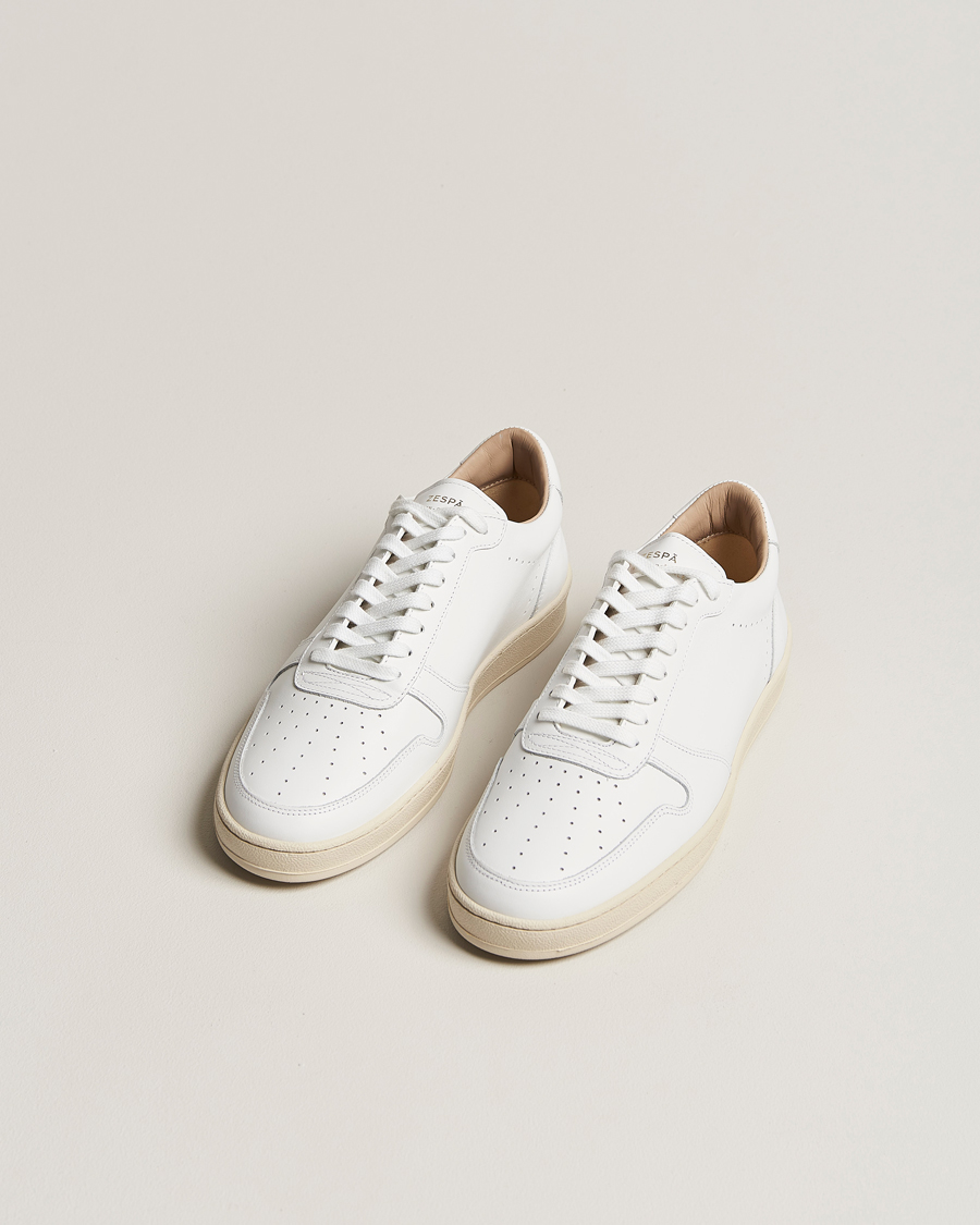 Heren | Zespà ZSP23 APLA Leather Sneakers White | Zespà | ZSP23 APLA Leather Sneakers White