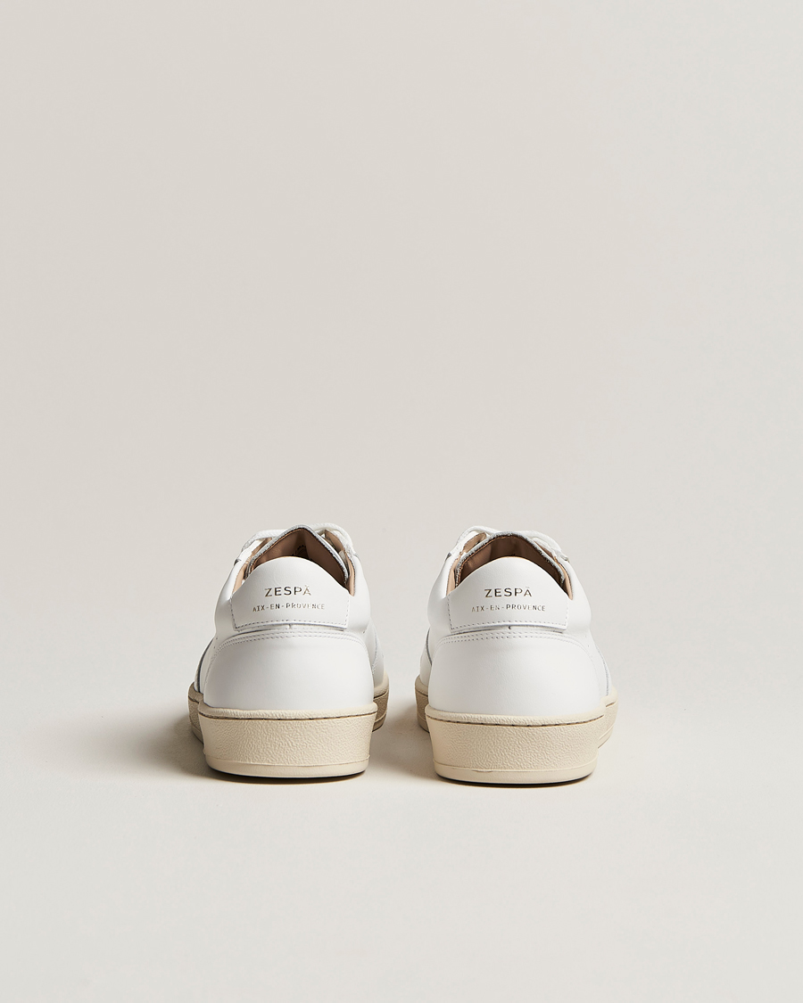 Heren | Zespà ZSP23 APLA Leather Sneakers White | Zespà | ZSP23 APLA Leather Sneakers White