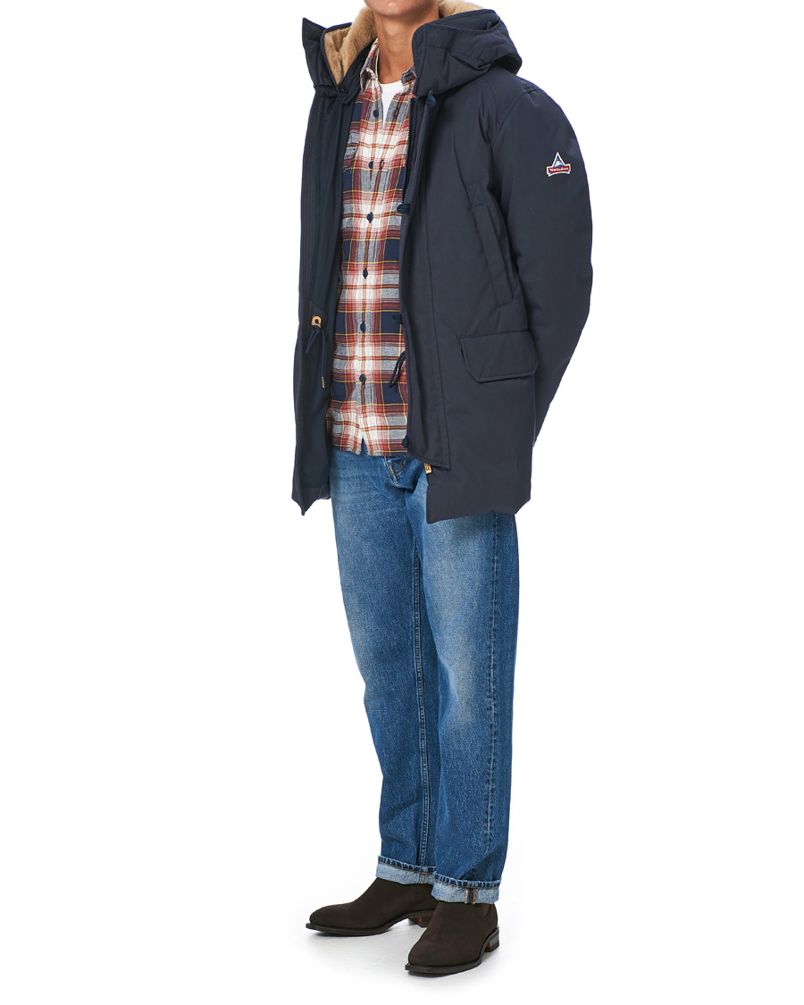 Heren | Jassen | Holubar | M289 Boulder Cotton Parka New Blue
