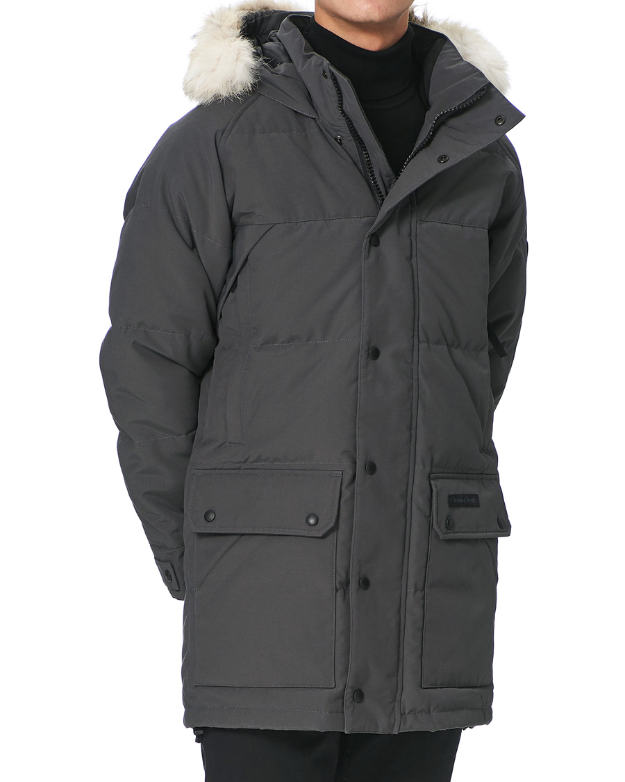 Homme | Manteaux Et Vestes | Canada Goose Black Label | Emory Parka Graphite