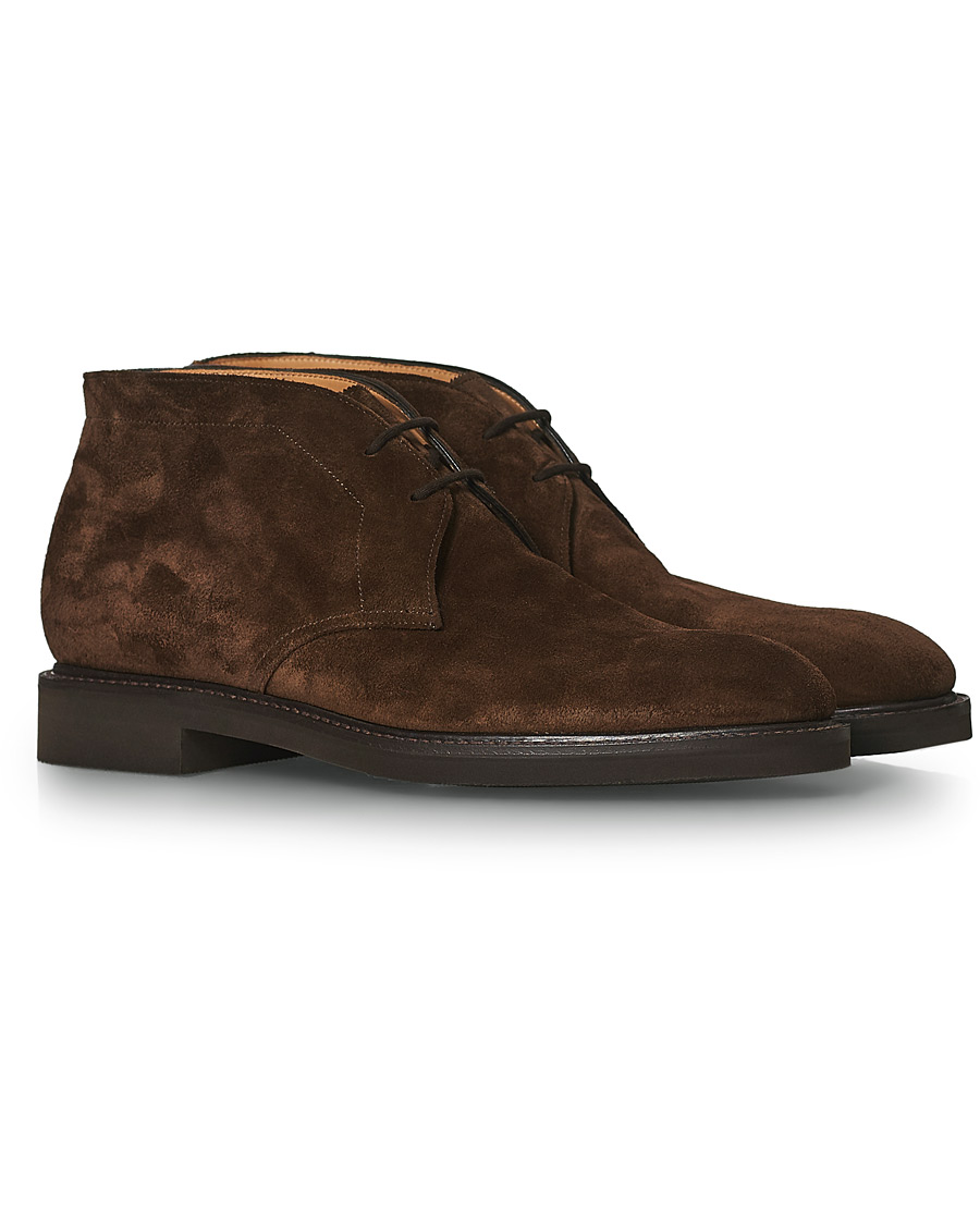 Homme | John Lobb Heywood Chukka Boot Dark Brown Suede | John Lobb | Heywood Chukka Boot Dark Brown Suede