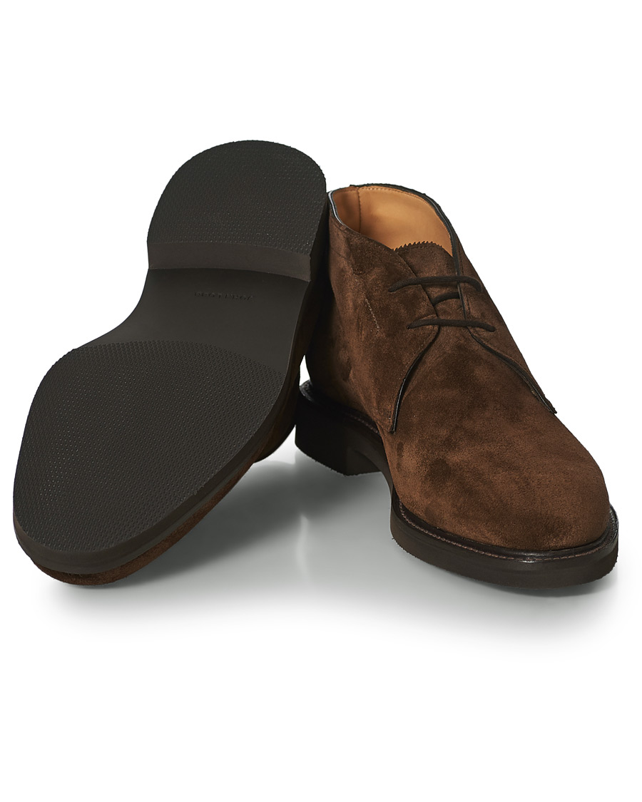 Homme | John Lobb Heywood Chukka Boot Dark Brown Suede | John Lobb | Heywood Chukka Boot Dark Brown Suede