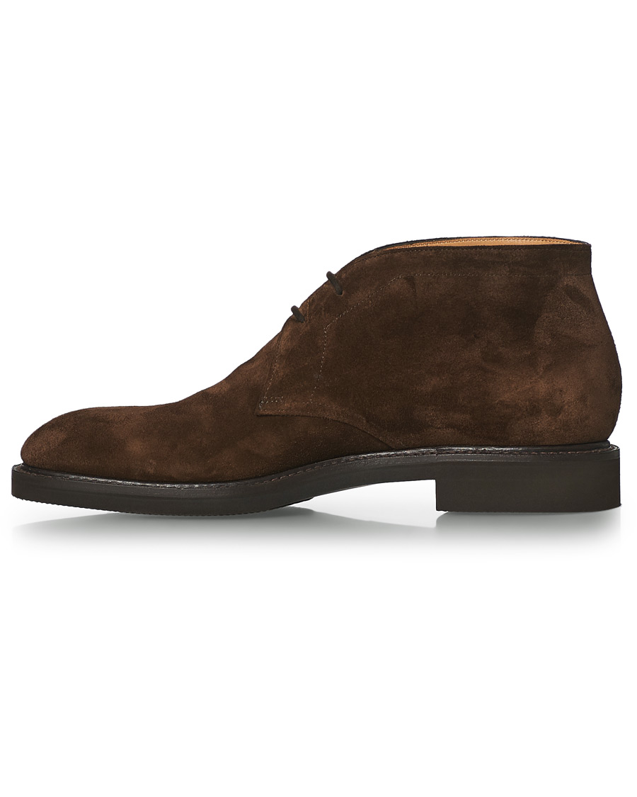 Homme | John Lobb Heywood Chukka Boot Dark Brown Suede | John Lobb | Heywood Chukka Boot Dark Brown Suede