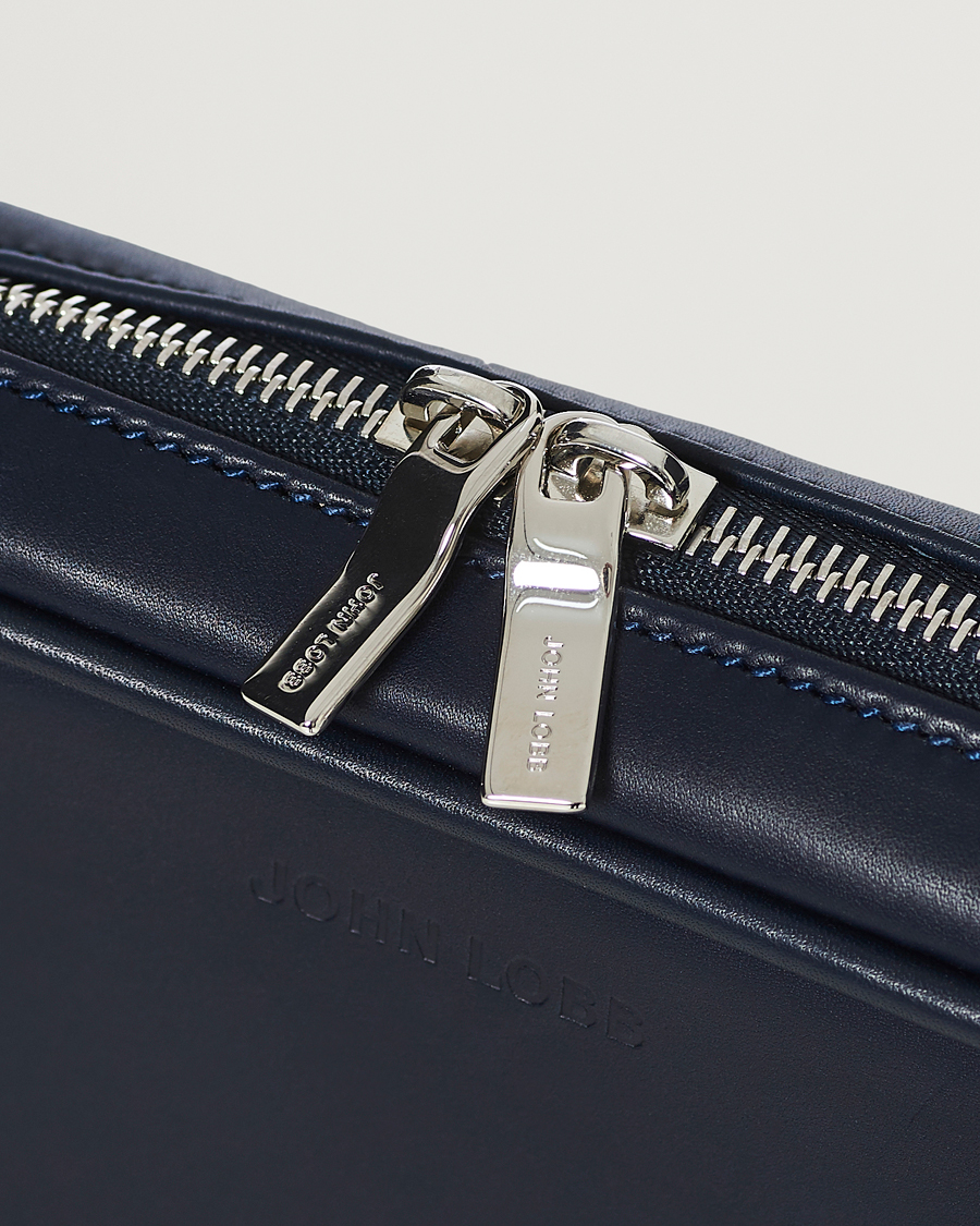 Heren | Schoenverzorging | John Lobb | Shoe Care Travel Case Navy